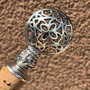 Brighton New Orleans Wine Stopper Silver Cork Bottle Stopper Heart Mark 4.5”